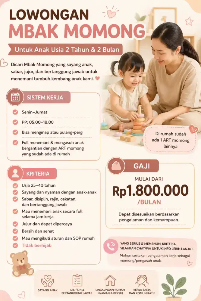 ART Momong anak