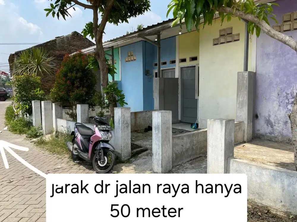 Rumah kontrakan 4 pintu + gudang