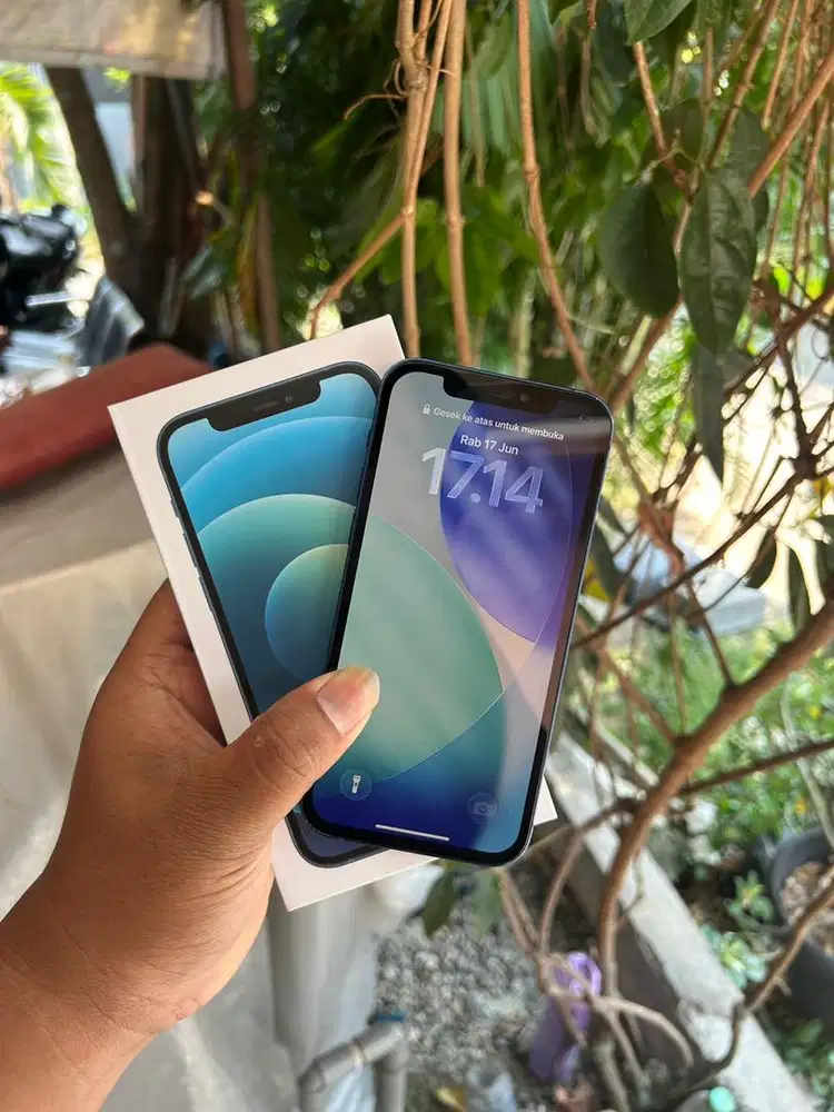Iphone 12 Ibox 128gb Biru