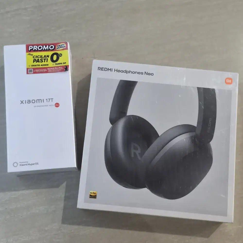 PROMO Xiaomi 17T 512GB – Bonus Redmi Headphones Neo Segel | Terbatas