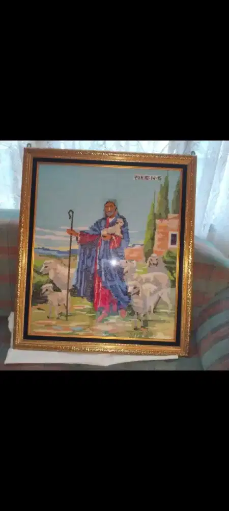 Jesus dan domba dombanya (kristik)