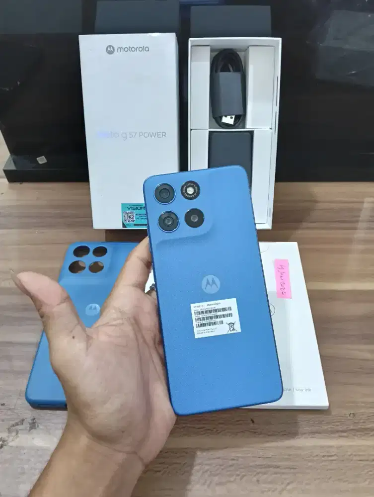 Motorola G57 power ram 8/256gb seken murah