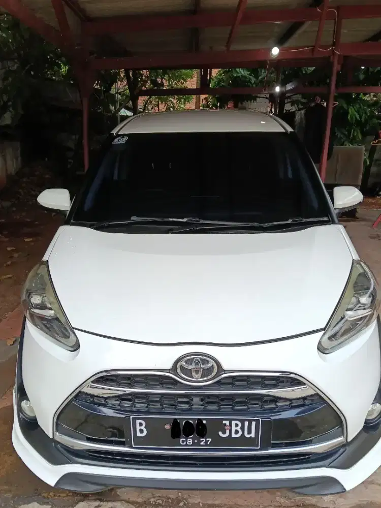 DIJUAL: Toyota Sienta Tipe Q 1.5 2017 - Putih (B XXX JBU) Pondok Bambu