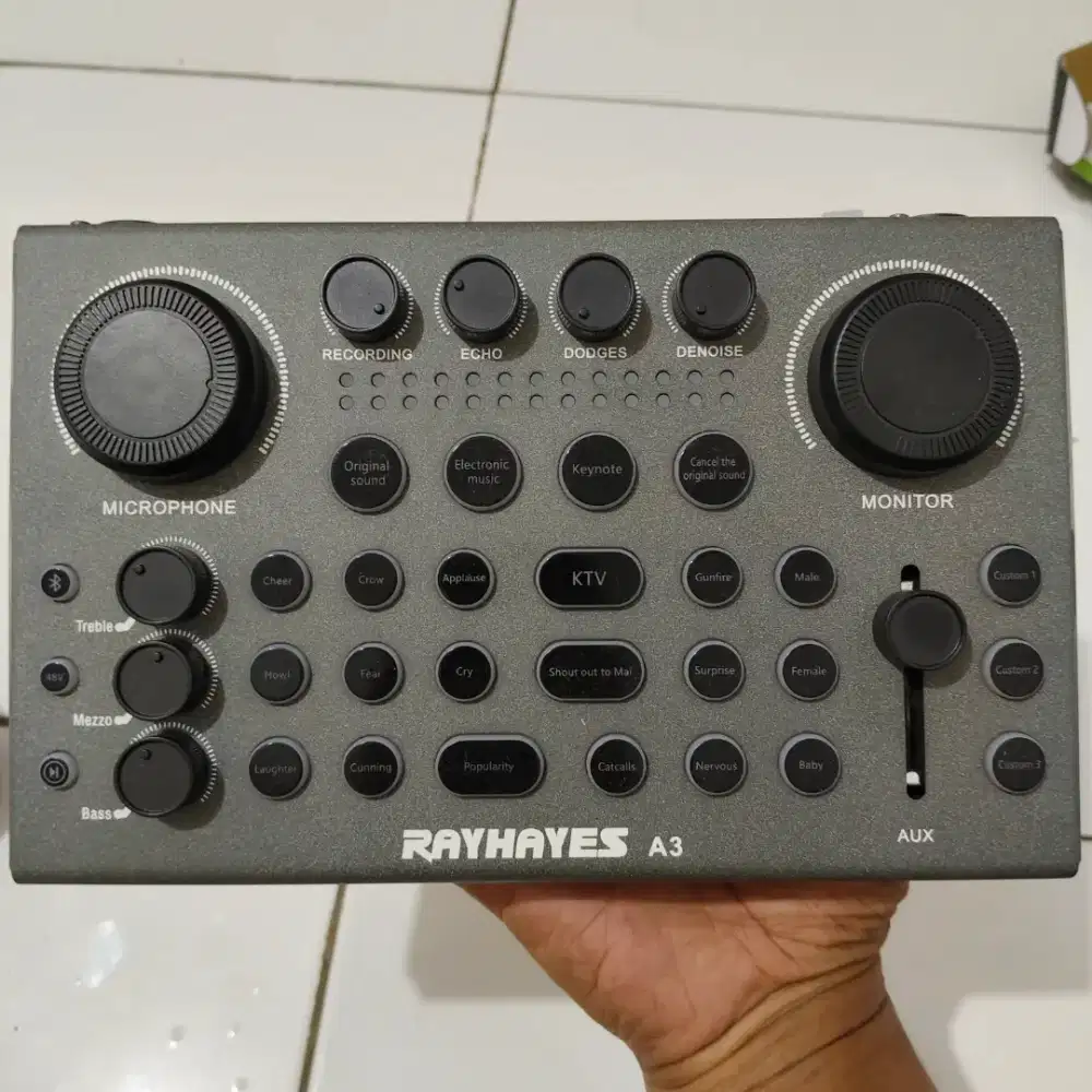 Soundcard karaoke Rayhayes A3