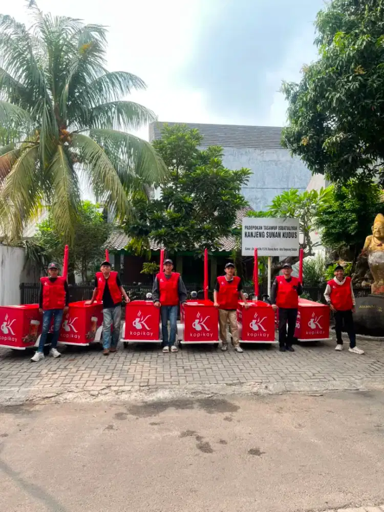 Dibutuhkan mitra barista kopi keliling sepeda listrik