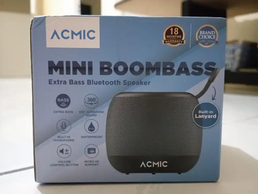 Speaker Acmic Mini Boombass