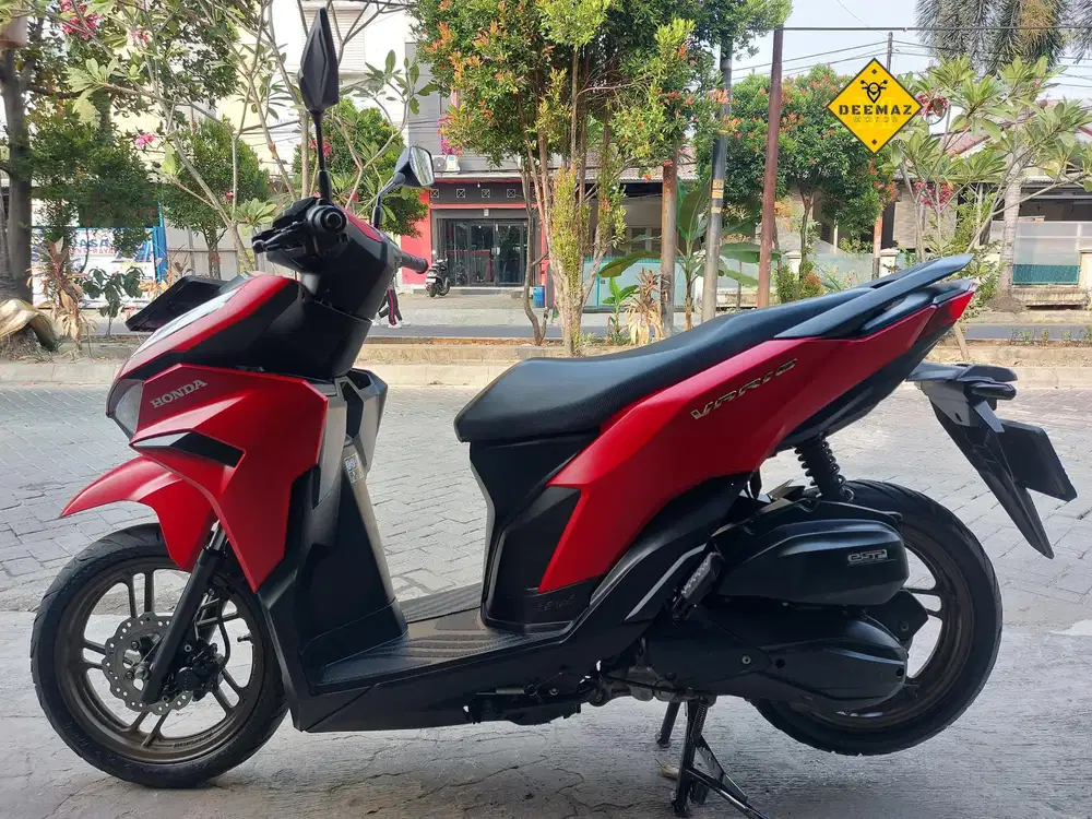 (DP 1 Jt)‼️ Plat B TangKot Vario 125 CBS ISS Keyless Merah 2024