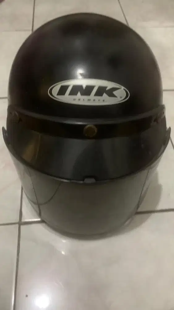 Helm Half Face Merk INK A70 Warna Hitam Doff