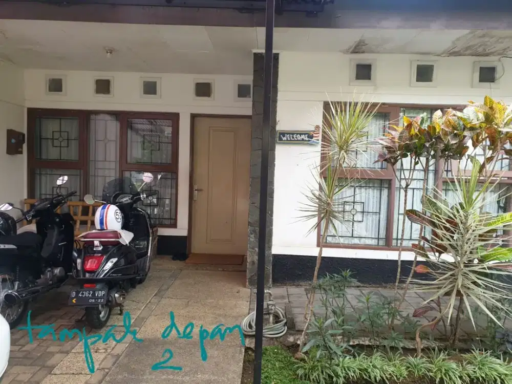 Rumah Siap Huni 4 Lantai Downslope di Resort Dago Pakar