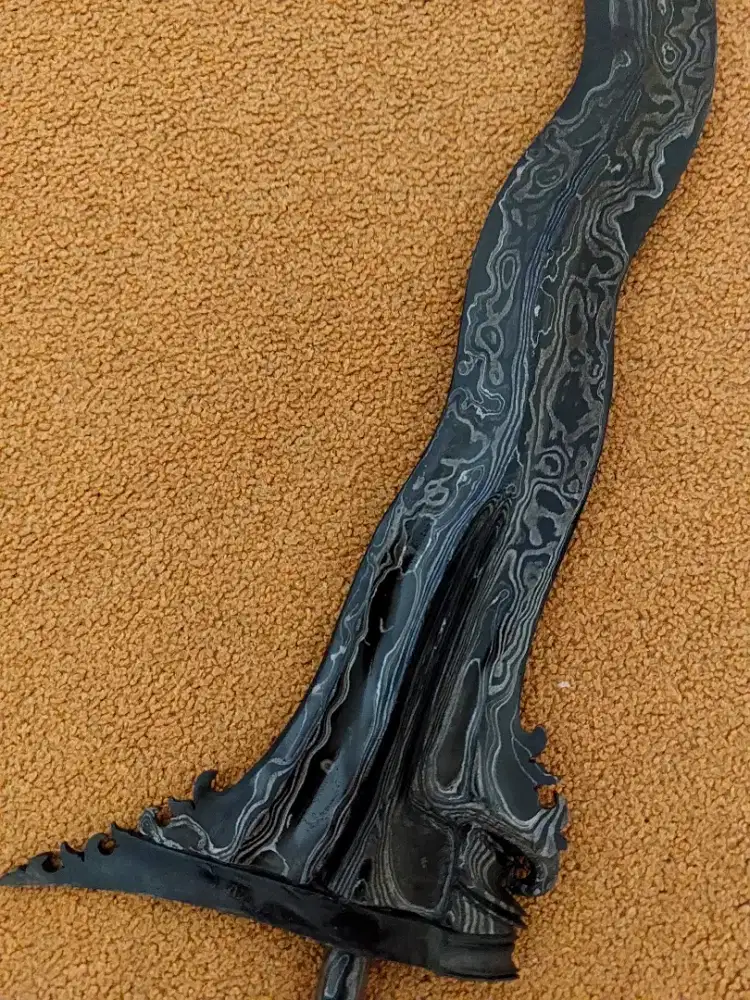 Keris lawas bilah sajs