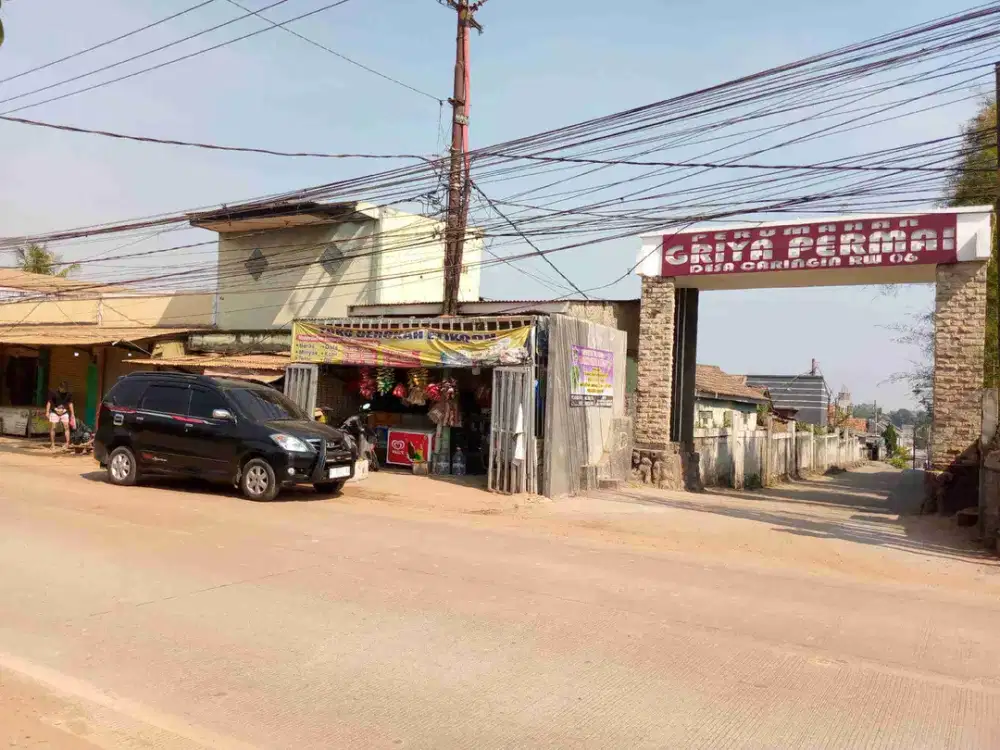 Rumah baru dilengkapi Mezanine Ready stok KPR tanpa DP dilegok