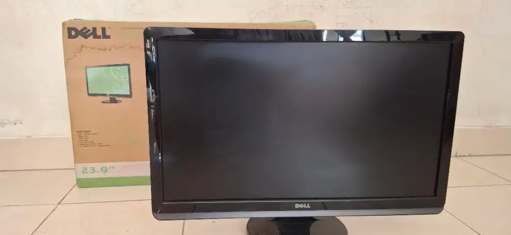 Dijual monitor LED - Dell 23 inch