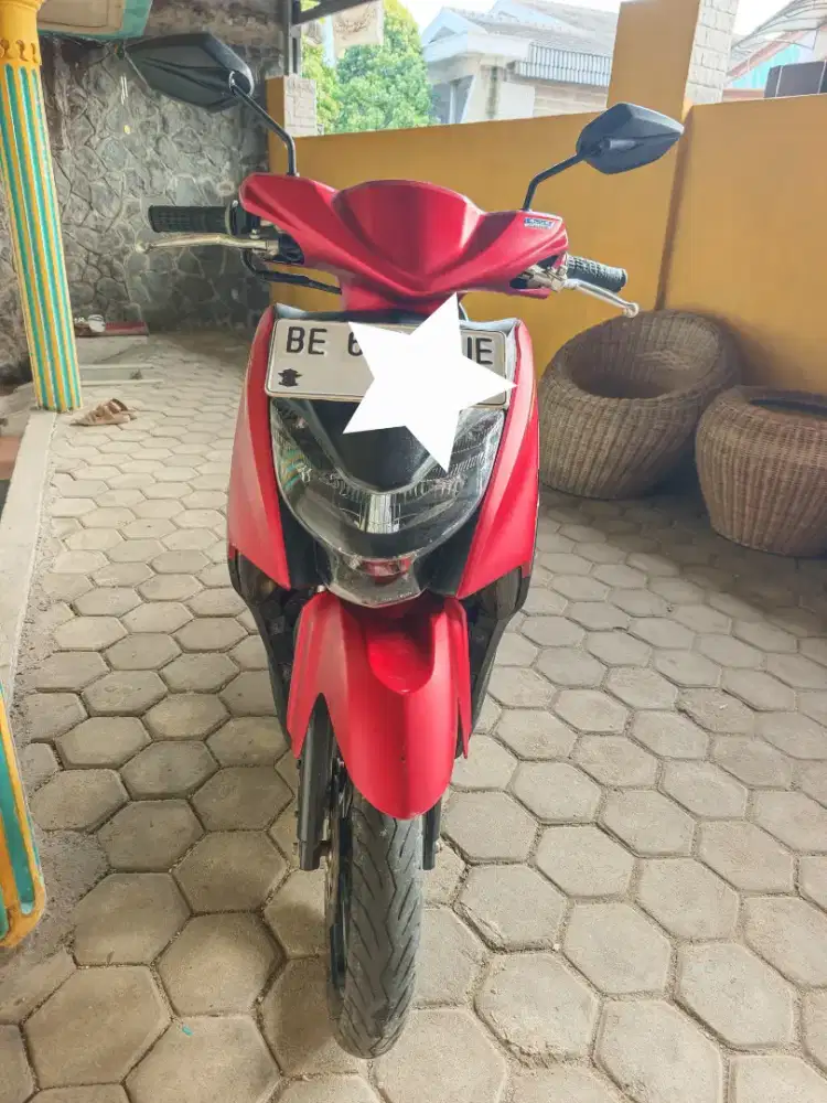 Yamaha Gear 2024 Merah Mulus Banget Tipe Tertinggi