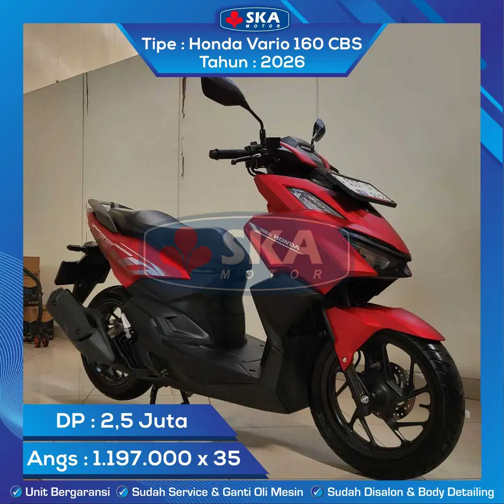 Honda Vario 160 CBS Tahun 2026