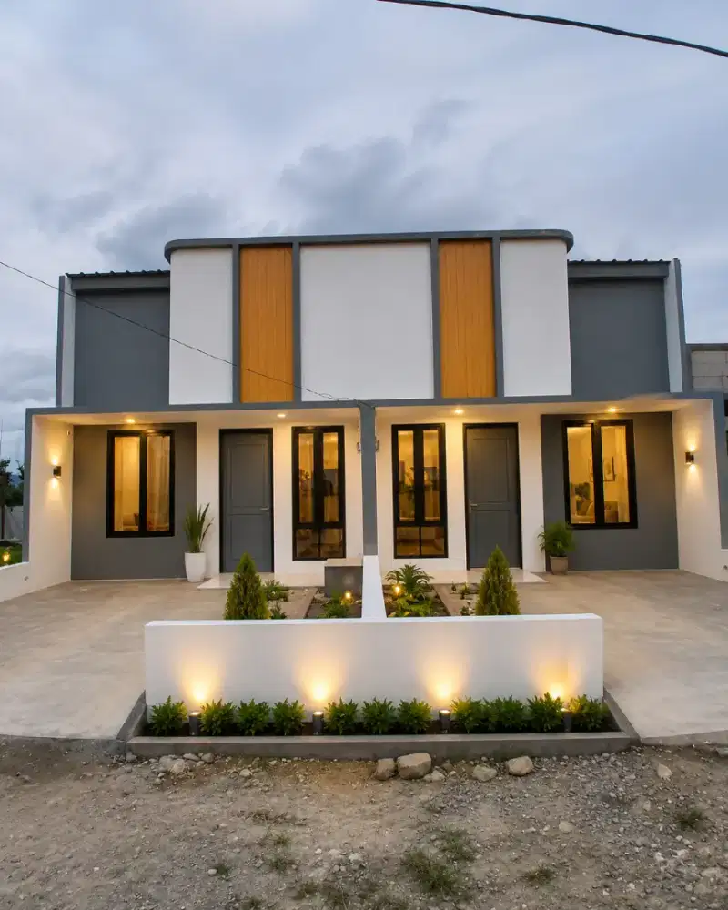 Rumah Murah konsep Modern Contemporer, legalitas SHM, Buah Batu