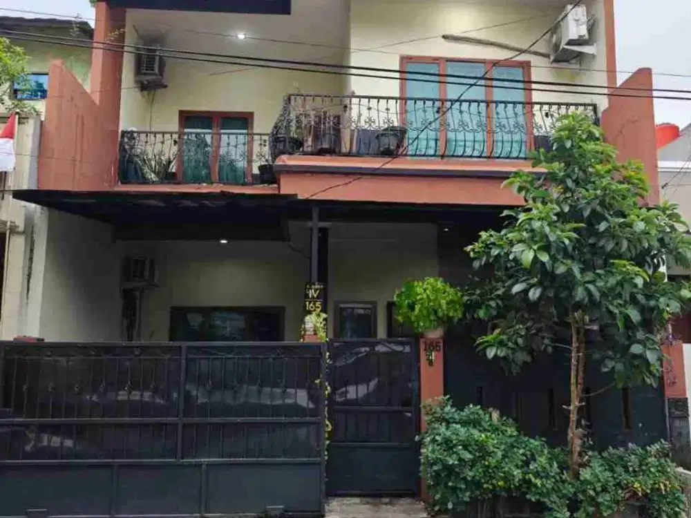 Rumah 2 Lantai di Rawalumbu Bekasi Lokasi Strategis, Bebas Banjir