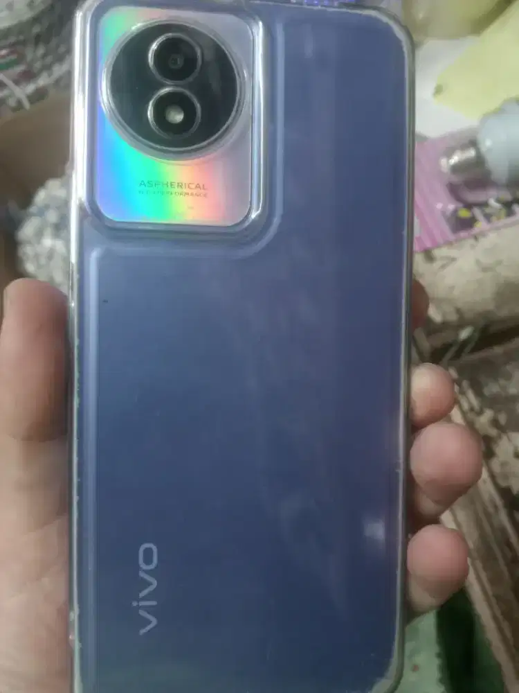 Vivo y02 3/32gb tinggal pake minus tc retak halus
