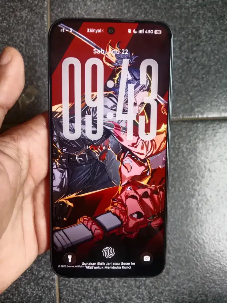 Infinix hot 60 Pro Nfc ram 8/256gb mulus nominus hp charger 45 wat