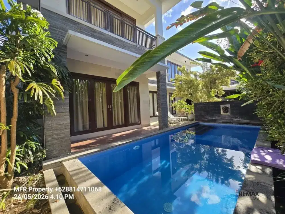 Villa Fully Equipped 3 Kamar Disewakan di Raya Semat - Canggu