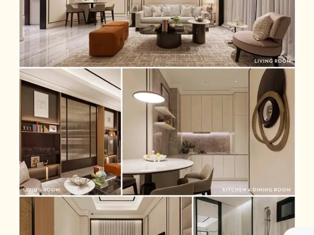 Jual Apartemen Veranda Resort Residence Tower Jimbaran 2 atau 3 BR Brand new Siap Huni