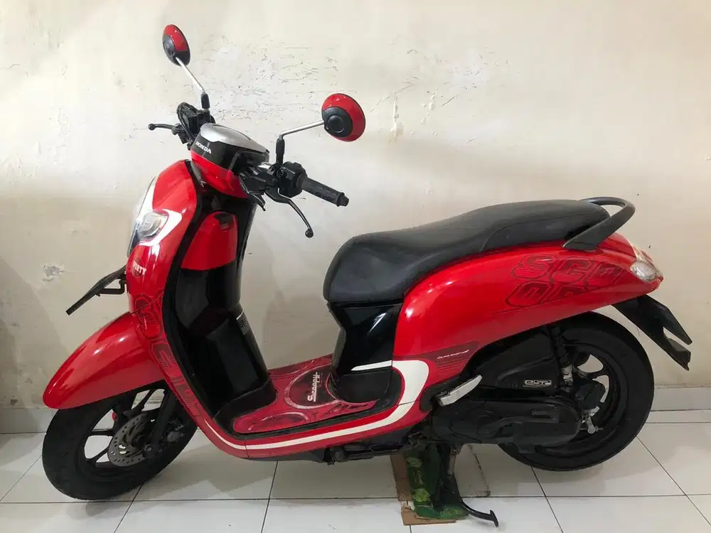 Honda Scoopy LED Th.2018 merah!!