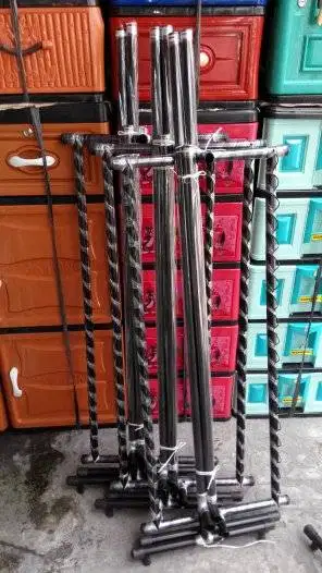 jemuran 2 garis besi