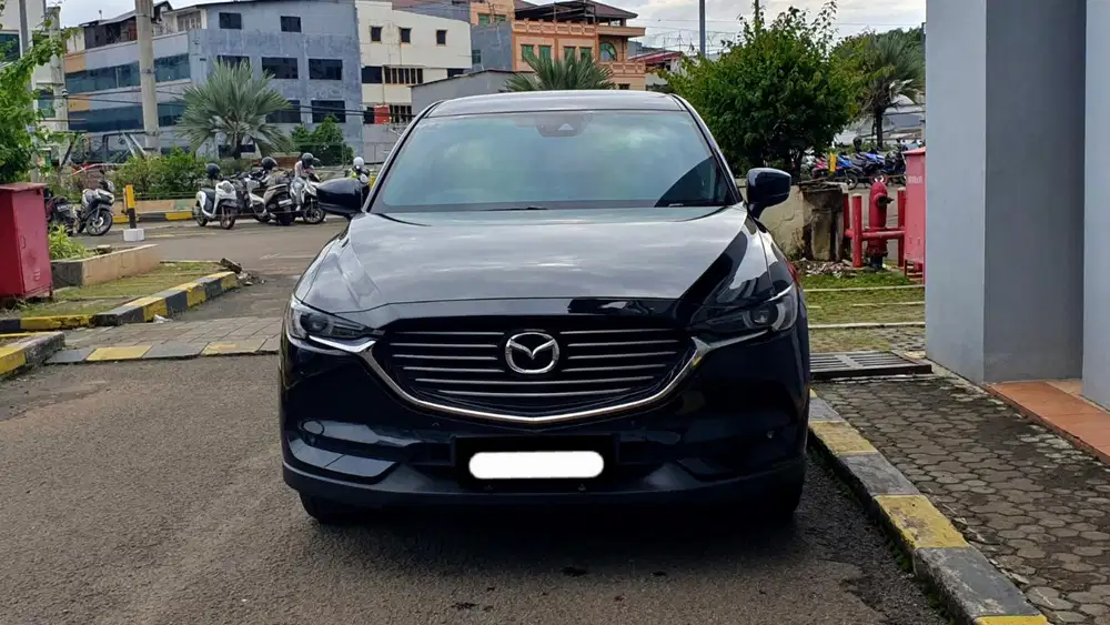 Km 51rb mazda cx8 elite skyactive 2022 hitam
