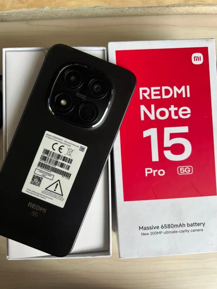 Redmi Note 15 Pro 5G Ram 12/512GB full set