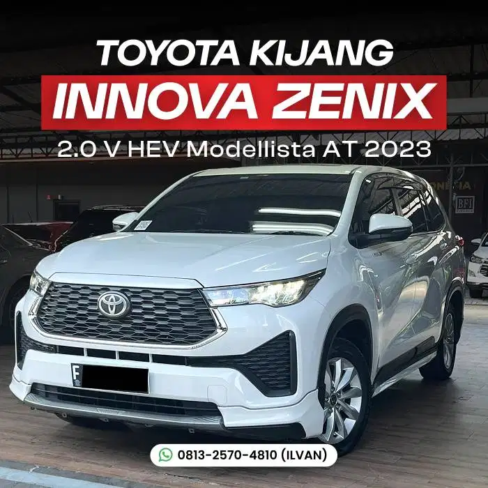 Toyota Kijang Innova Zenix 2.0 V HEV Modellista 2023 AT MATIC
