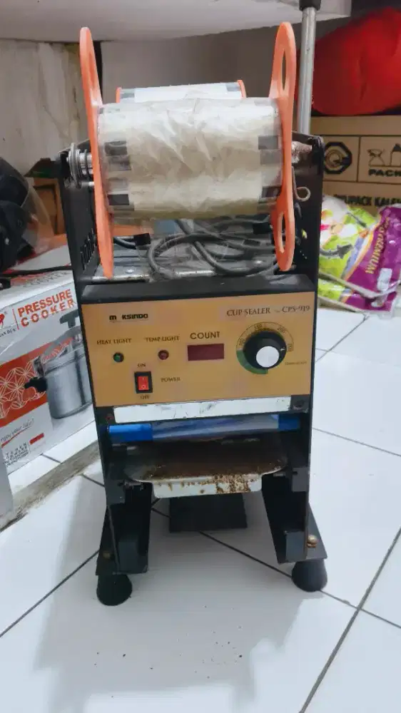 Cup Sealer MAKSINDO CPS-919 – Bekas, Siap Pakai