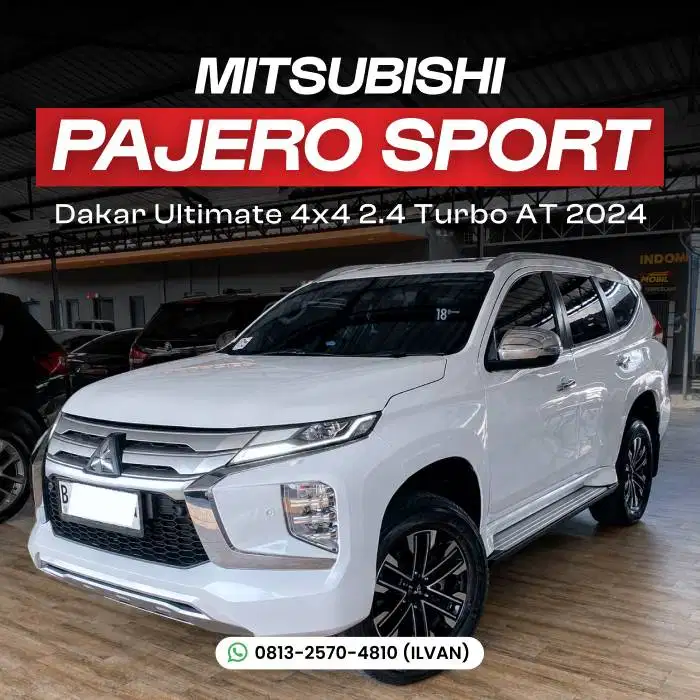 Mitsubishi Pajero Sport Dakar Ultimate 4x4 2.4 Turbo 2024 AT MATIC