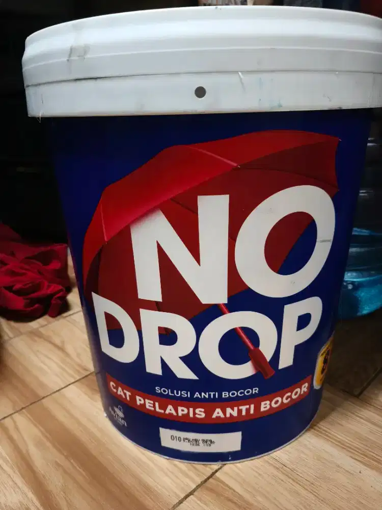 no drop warna abu abu muda. 1pail