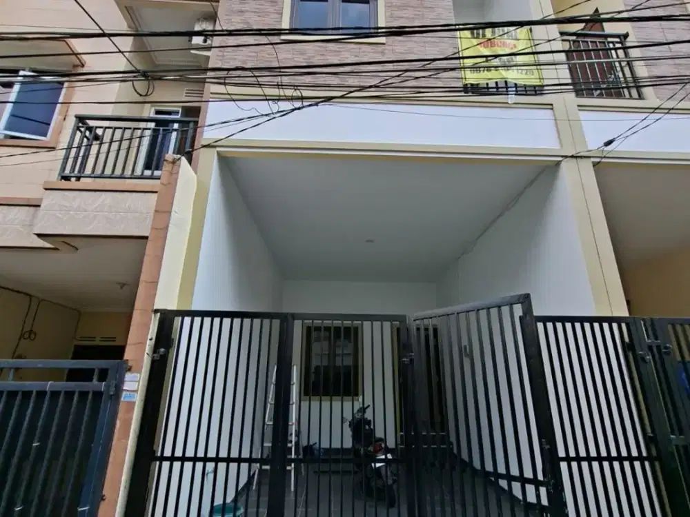 Dijual Rumah Baru Tanjung Duren 3 Lantai