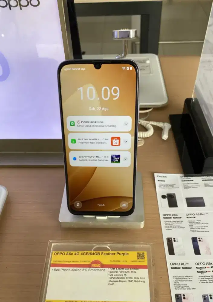 Oppo A6c 4G Series 7000mAh | Bisa Cicilan Tanpa BI dan Cek Limit