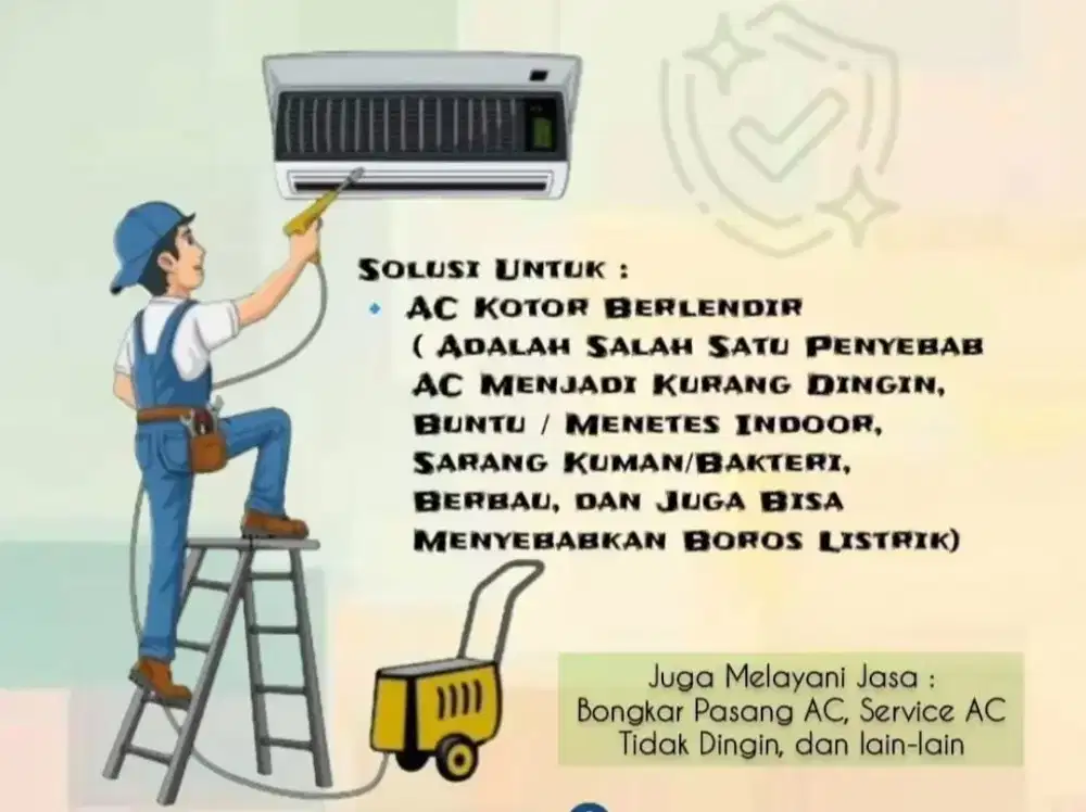 Servis dan cuci AC panggilan