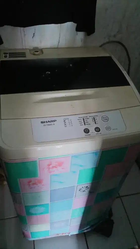 Rongsokan Mesin cuci hidup sharp 1 tabung