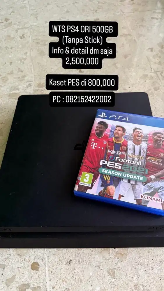 PS 4 ORI 500GB SECOND
