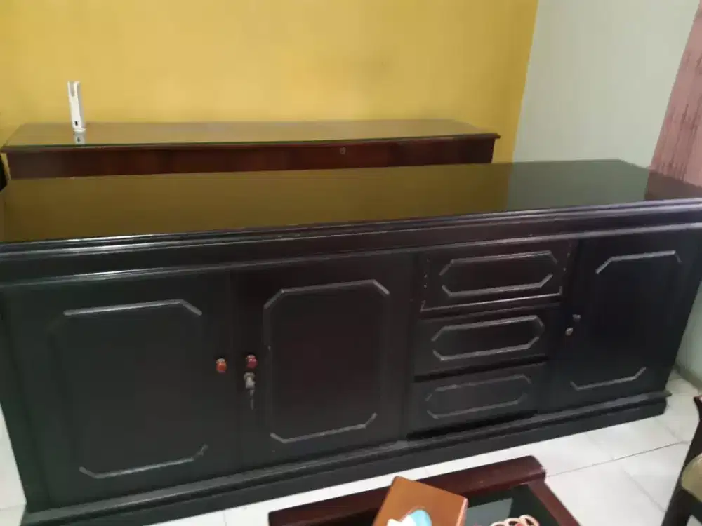 Jual bufet kayu jati