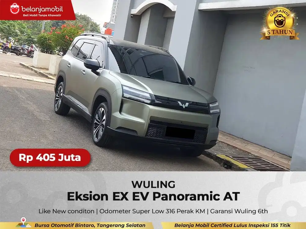 [ KM 316 PERAK ] Wuling Eksion EX EV Panoramic AT 2026/2025