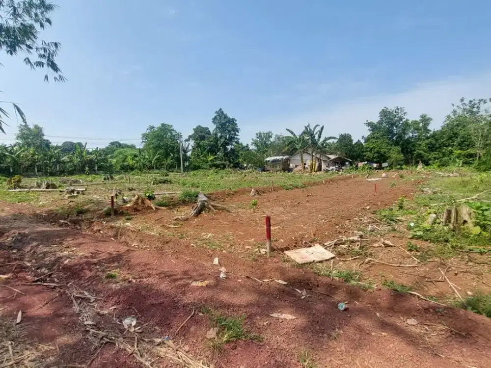 100 Jtan Tanah Kavling SHM Cisauk, Dekat Stasiun KRL Jatake