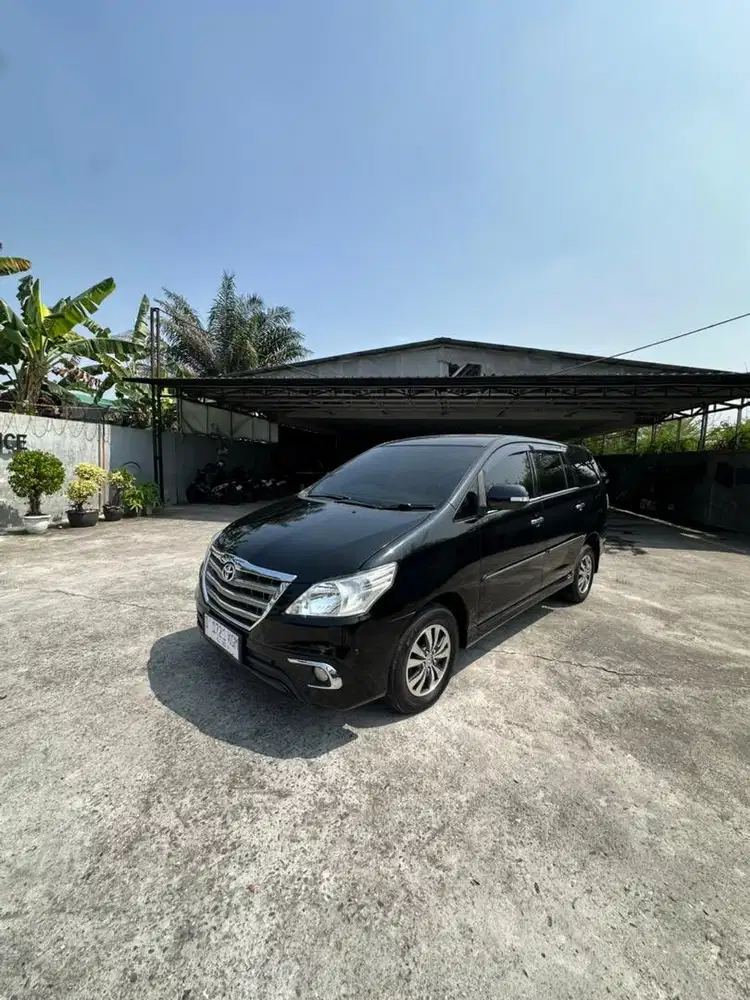 INNOVA V 2.5 DIESEL 2014 AUTOMATIC Km 152 Ribu Servis Ricord