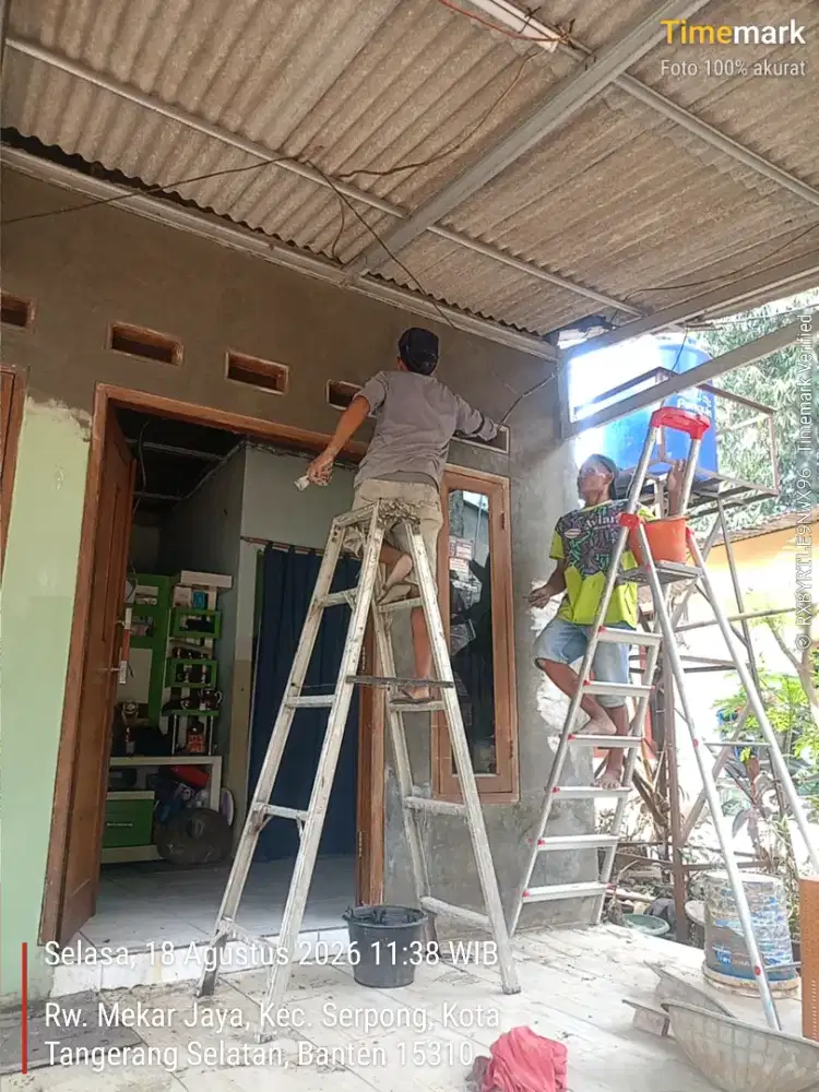 Jasa tukang cat, finishing, &Renovasi