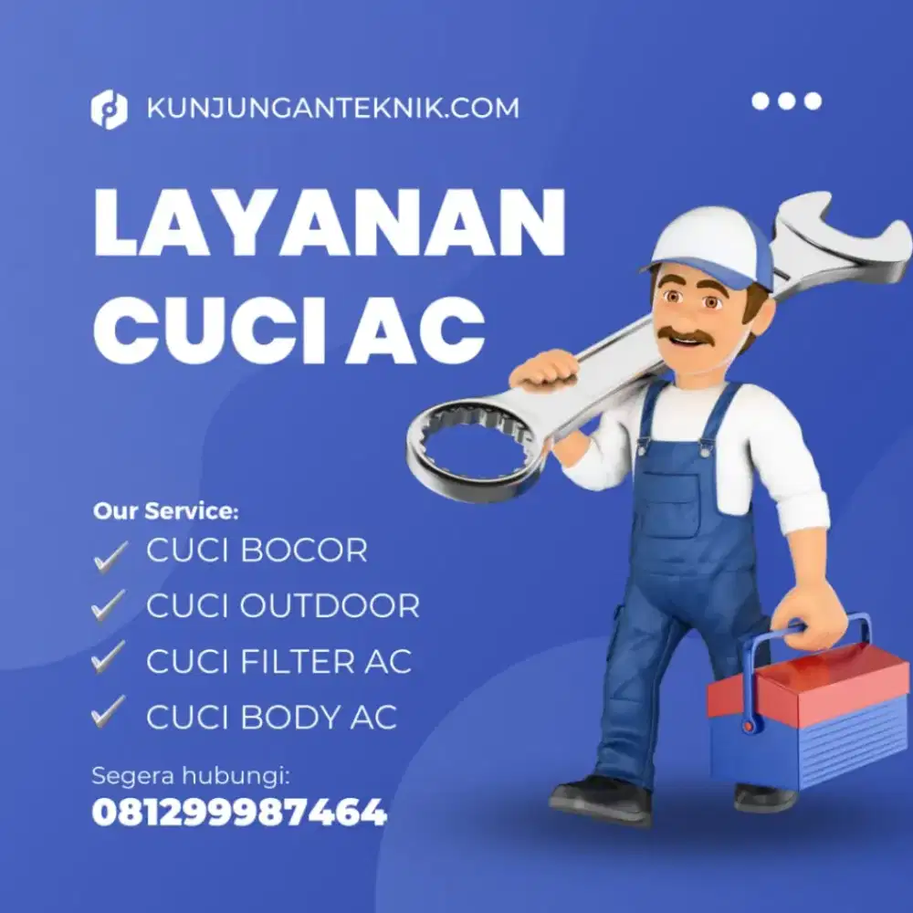 Servis dan cuci AC panggilan