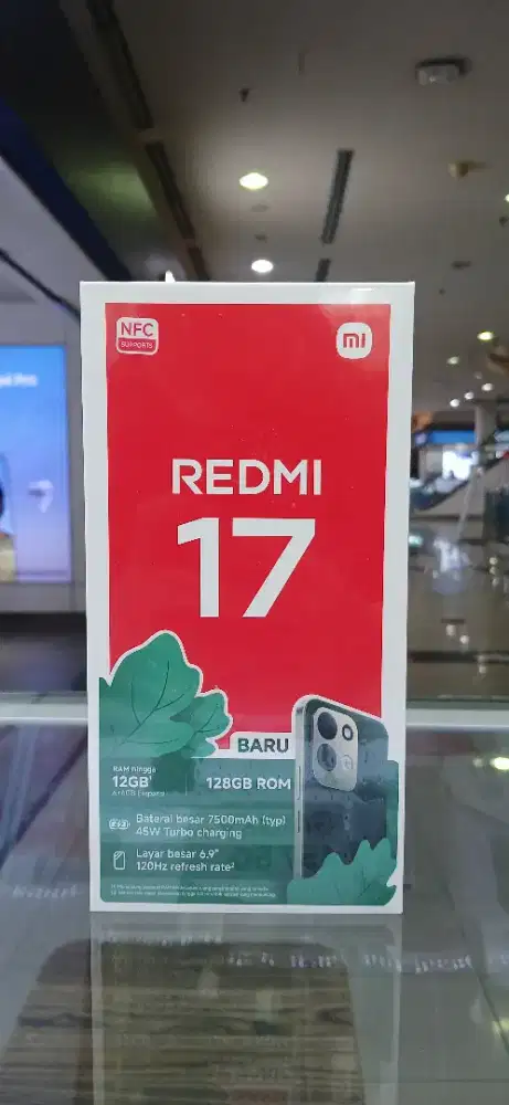 TERBARU‼️ REDMI 17 6/128GB, Harga promo barang bergaransi 15 bulan