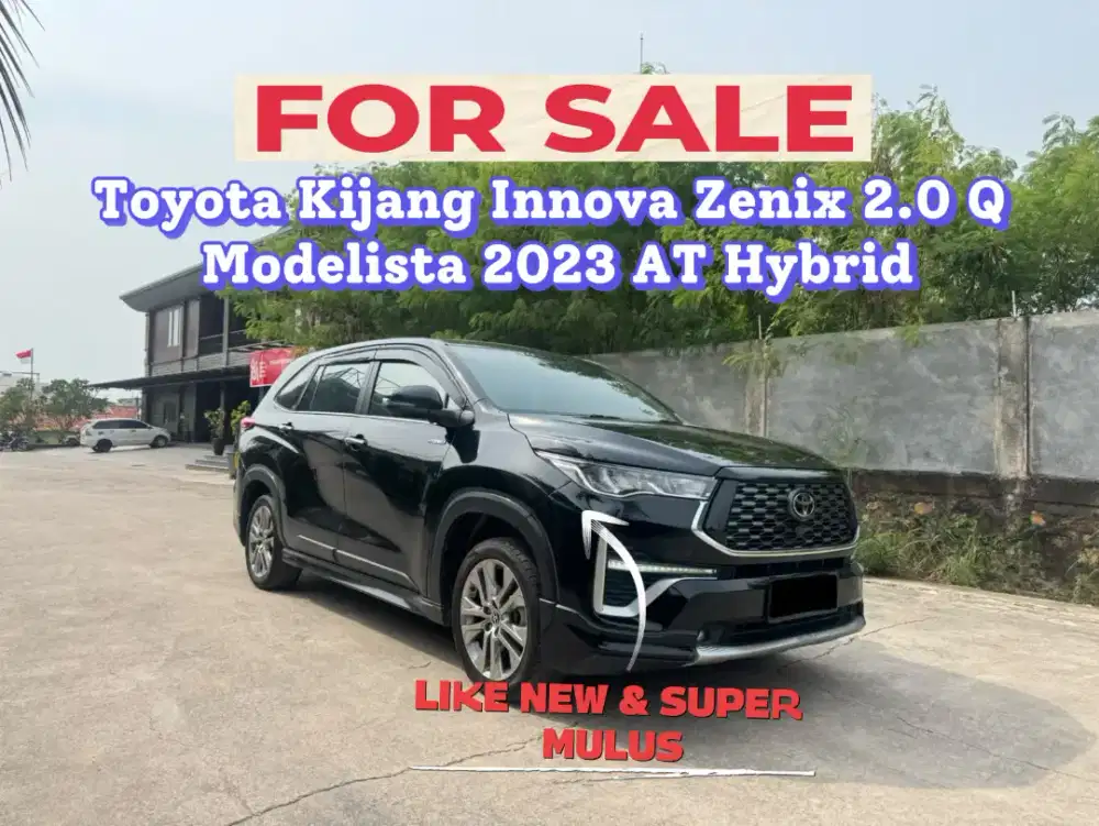 Dijual Toyota Kijang Innova Zenix Modelista 2023 Hybrid CVT
