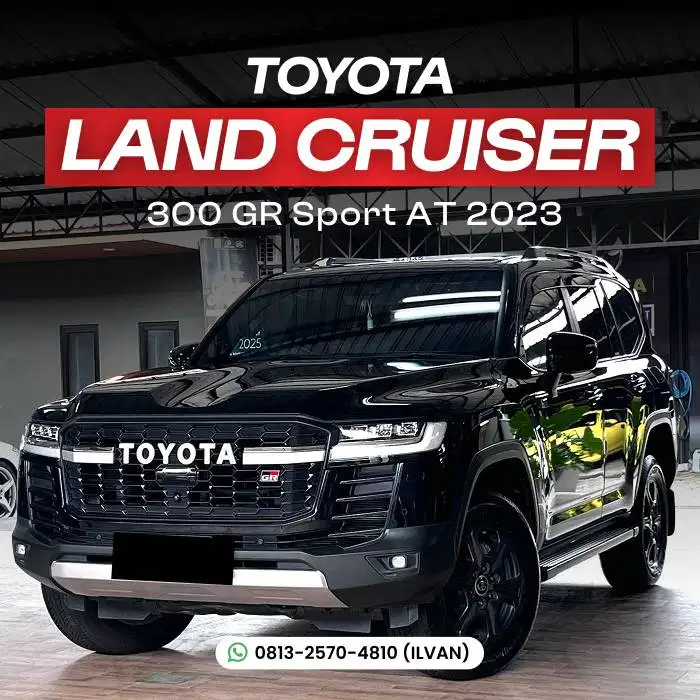 Toyota Land Cruiser 300 GR Sport 2023 AT MATIC