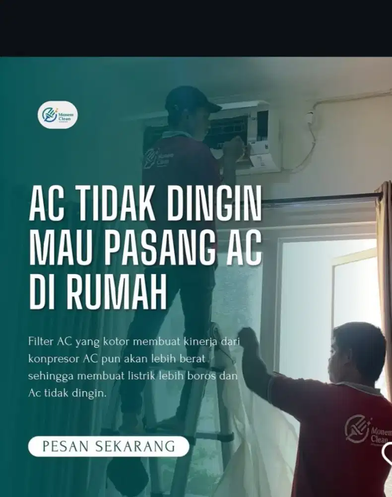 Servis dan cuci AC panggilan