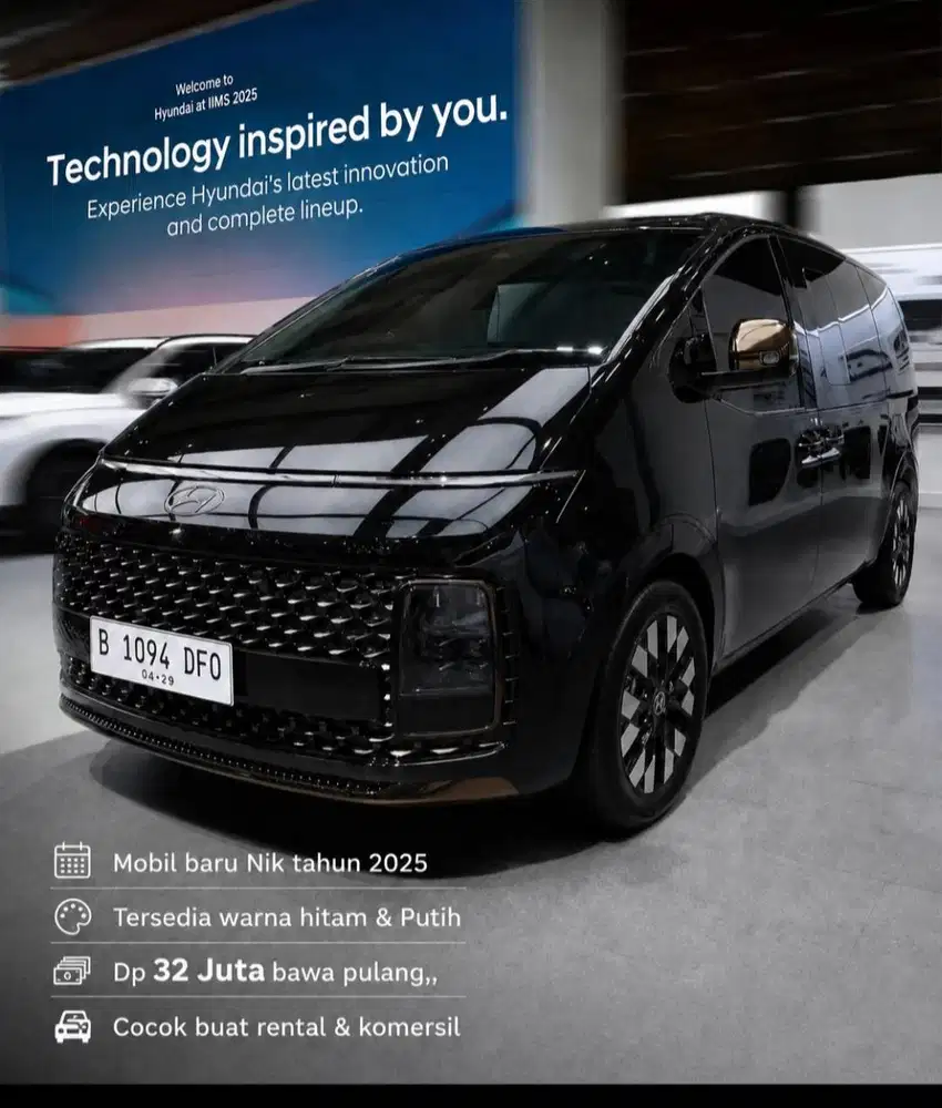 HYUNDAI STARIA DIESEL 9 SEATER 2025