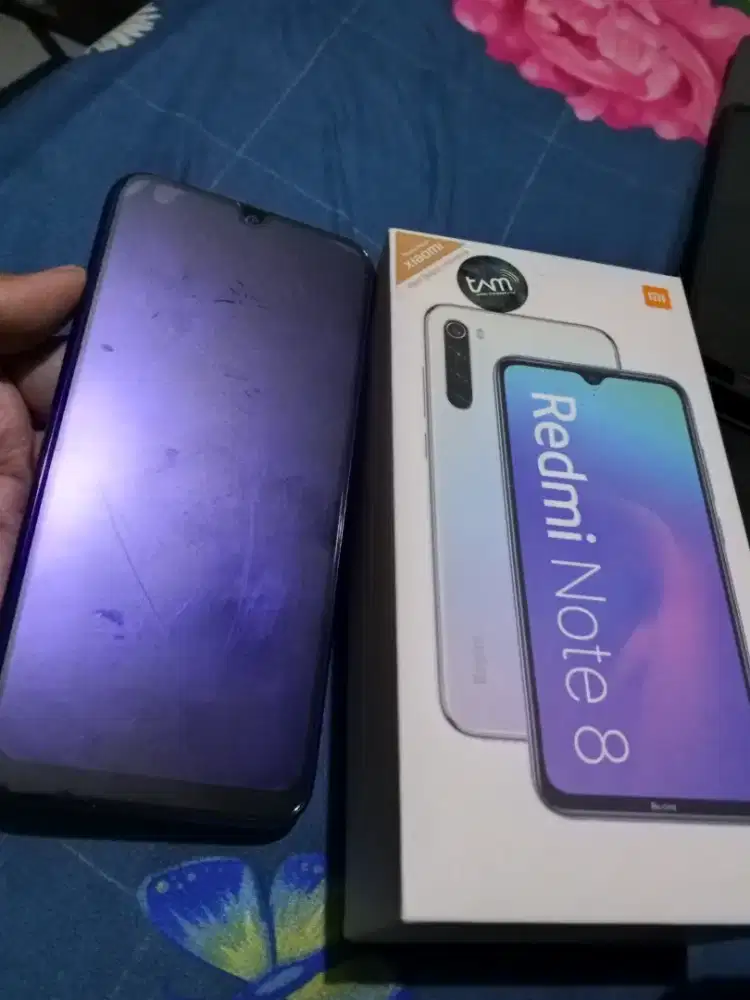 Redmi note 8 warna biru