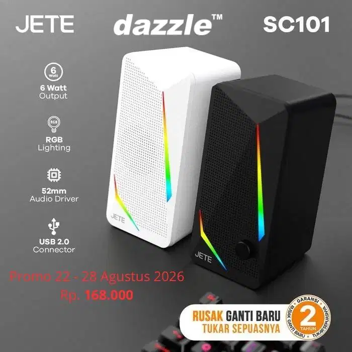 Speaker Jete SC101 white